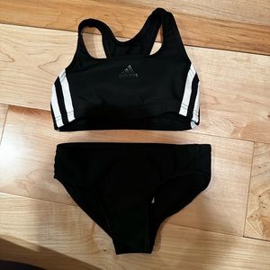 Adidas 2T bikini black Three stripes